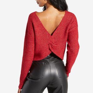 ShoeDazzle Cozy Twist Back Sweater - NWT!